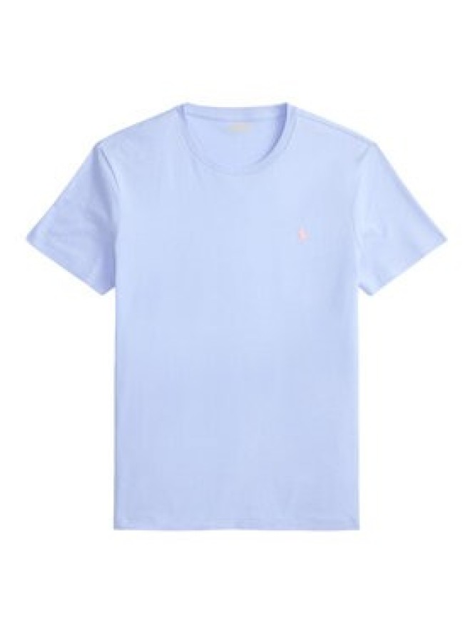 Polo Ralph Lauren T-Shirt 710671438528 Niebieski jasny Regular Fit
