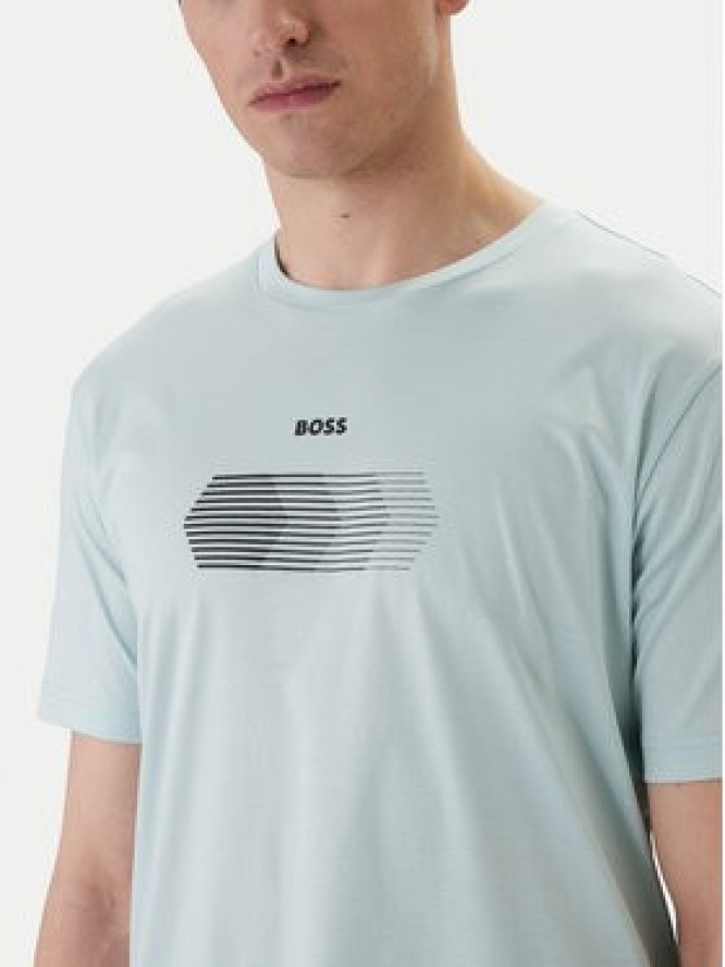 BOSS T-Shirt TS_Unity 50554557 Turkusowy Regular Fit