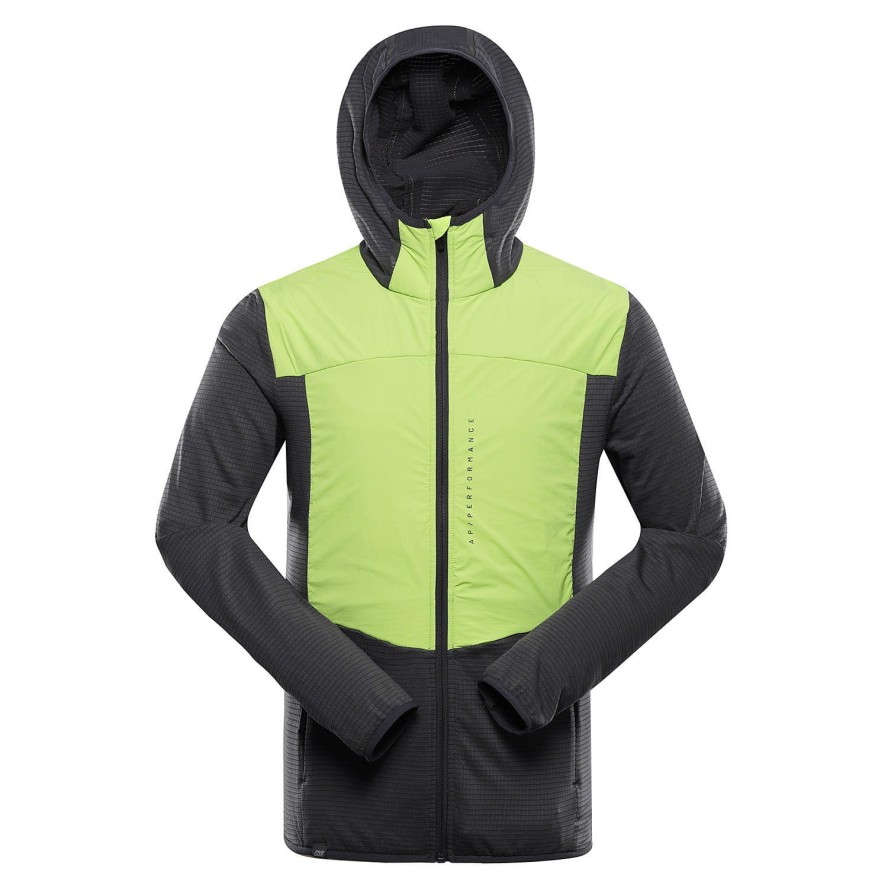 Bluza męska trekkingowa z kapturem Alpine Pro Zoll