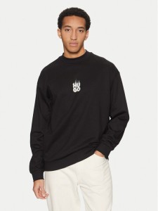 HUGO Bluza Durungu 50530427 Czarny Relaxed Fit