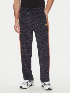 Puma Spodnie dresowe Road To Unity T7 629596 Granatowy Regular Fit