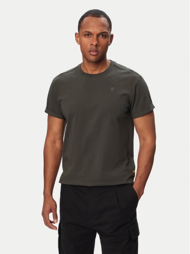 G-Star Raw T-Shirt Lash D16396-B353 Szary ciemny Relaxed Fit