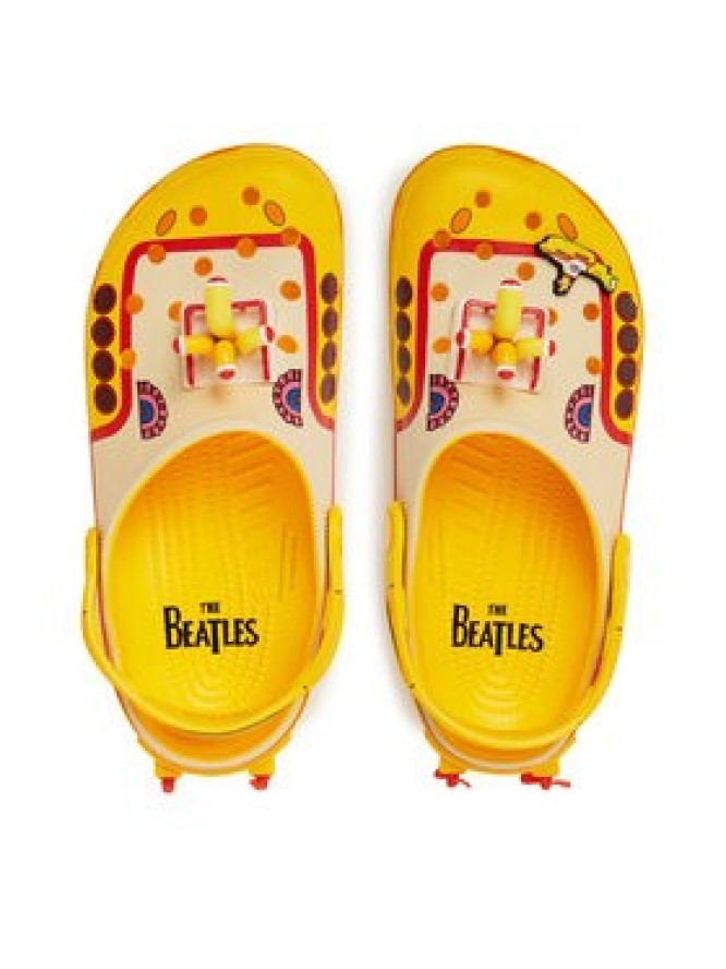 Crocs Klapki Beatles Ylw Sb Cls Clg 210893 Kolorowy