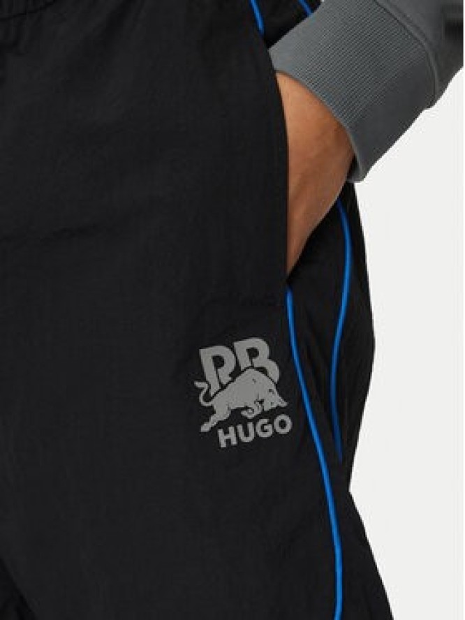 HUGO Szorty sportowe Garat 50542807 Czarny Regular Fit