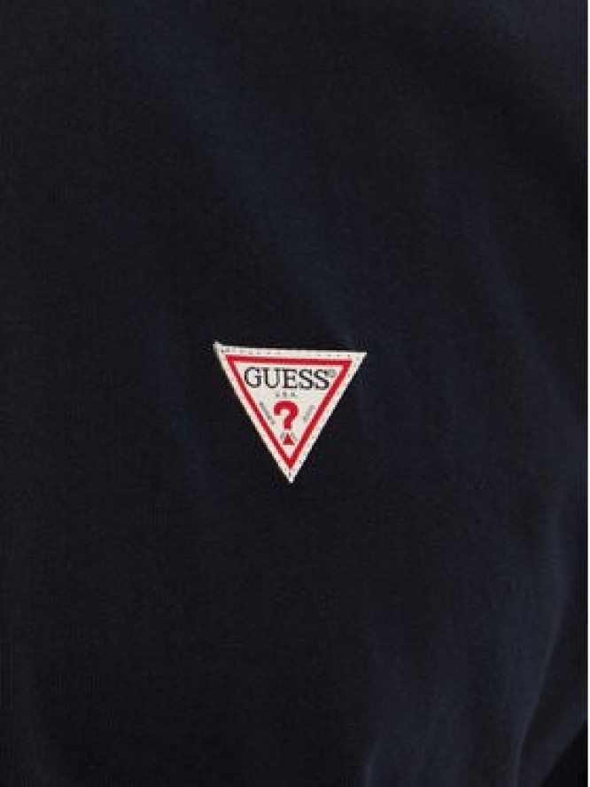 Guess Jeans T-Shirt M4YI46 K8FQ4 Granatowy Regular Fit