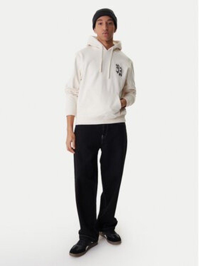 RVCA Bluza All Seeing Hoodie EVYSF00133 Beżowy Regular Fit