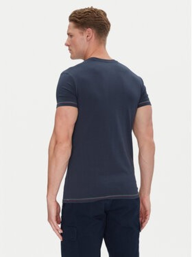Aeronautica Militare T-Shirt AM1UTI003 Granatowy Regular Fit