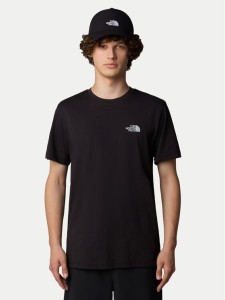 The North Face T-Shirt NSE Box NF0A8C4V Czarny Regular Fit