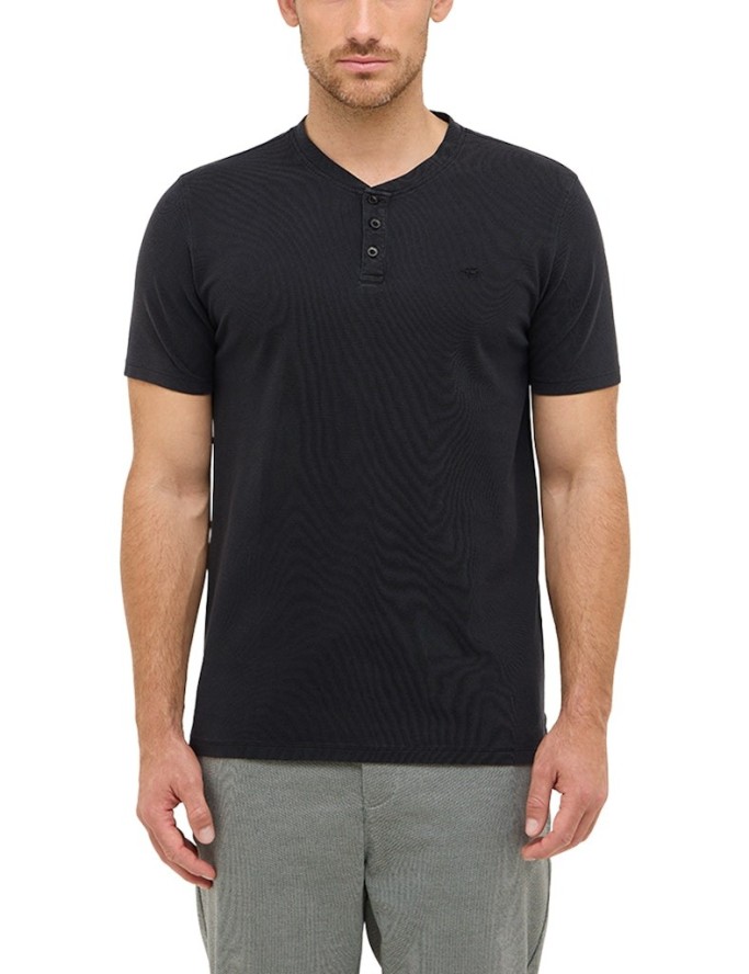 Męski T-Shirt Mustang Style Austin Jet Black 1016862 4188