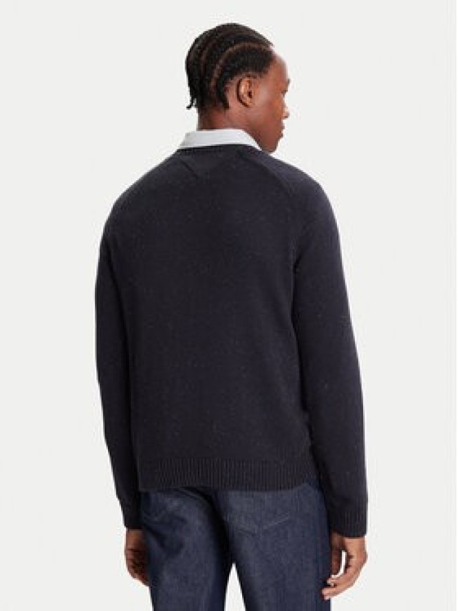 Tommy Jeans Sweter DM0DM22097 Granatowy Regular Fit