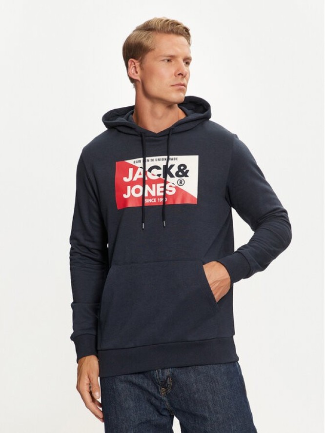 Jack & Jones Bluza Nolan 12256849 Granatowy Standard Fit