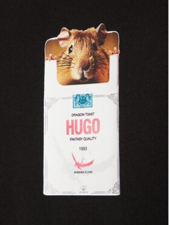 HUGO T-Shirt 50530683 Czarny Regular Fit