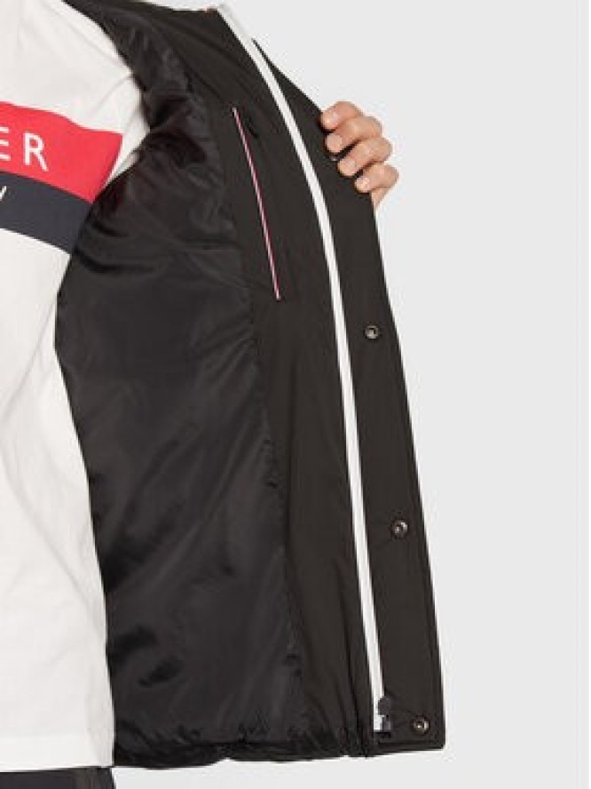Tommy Hilfiger Kurtka zimowa MW0MW28723 Czarny Regular Fit