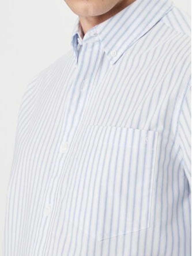 Calvin Klein Jeans Koszula LV04RF100G Błękitny Regular Fit