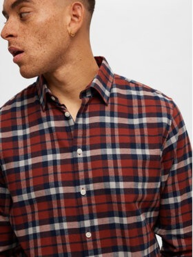Selected Homme Koszula 16091358 Kolorowy Slim Fit