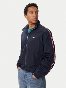 Tommy Jeans Kurtka przejściowa Essential DM0DM23218 Granatowy Regular Fit
