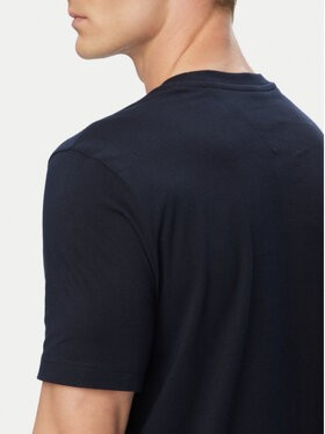 Tommy Hilfiger T-Shirt MW0MW43224 Granatowy Regular Fit