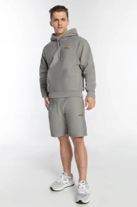 SPODENKI MĘSKIE SPORTOWE CARHARTT WIP PRZED KOLANO KOLOR SZARY