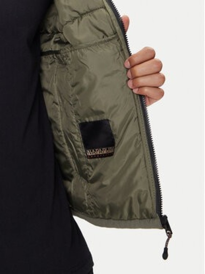 Napapijri Kurtka zimowa A-Gesar H NP0A88U3 Zielony Regular Fit