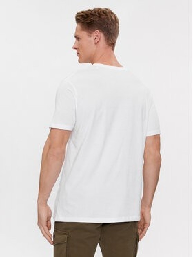 Alpha Industries T-Shirt Basic 100501 Biały Regular Fit