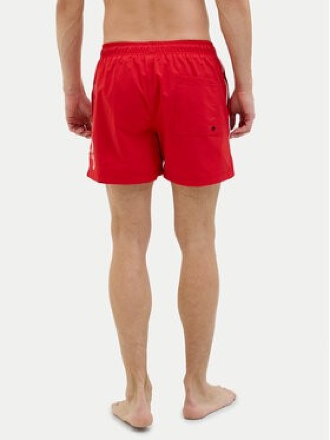 Jack & Jones Szorty kąpielowe Maui 12275129 Czerwony Regular Fit