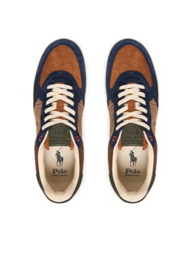 Polo Ralph Lauren Sneakersy Masters Court 809973703001 Brązowy