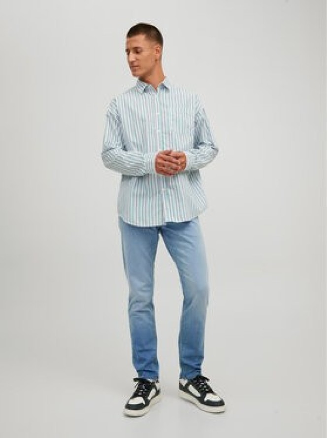 Jack & Jones Jeansy Glenn 12224131 Niebieski Slim Fit