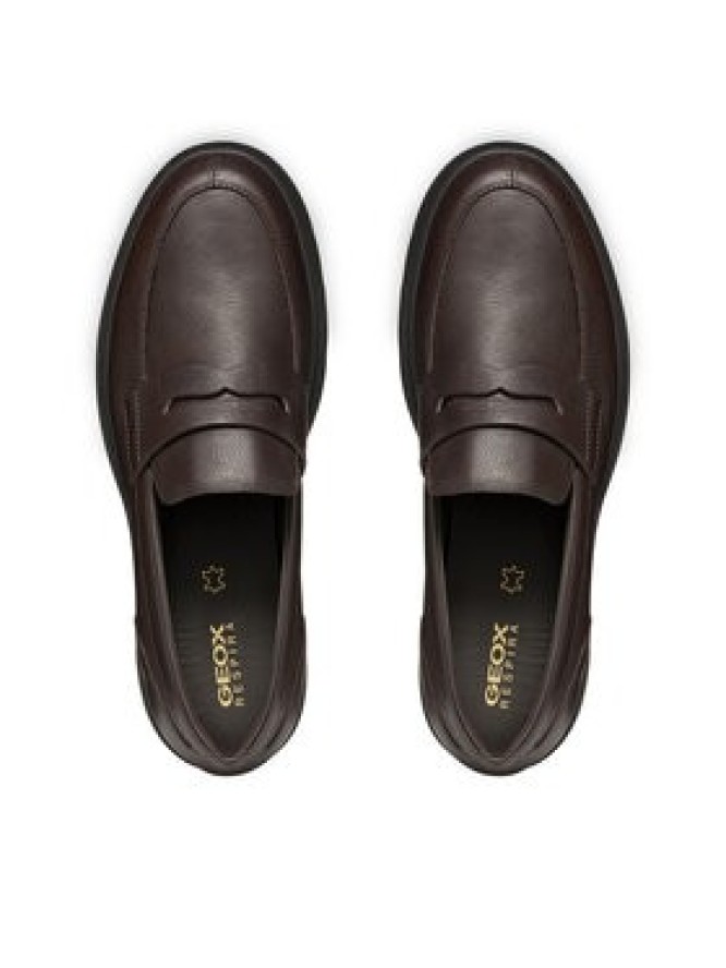 Geox Mokasyny U Spherica Ec1 U36D1A 00046 C6010 Brązowy