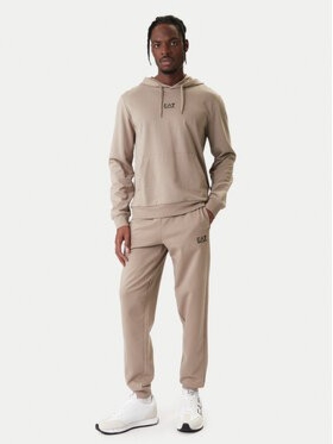 EA7 Emporio Armani Bluza 8NPM32 PJVRZ U6167 Beżowy Regular Fit