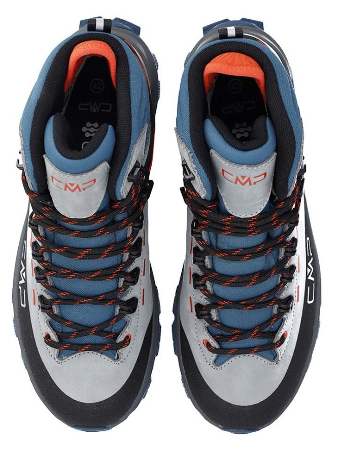 cmp Skórzane botki trekkingowe "Tytanus" w kolorze błękitnym rozmiar: 42