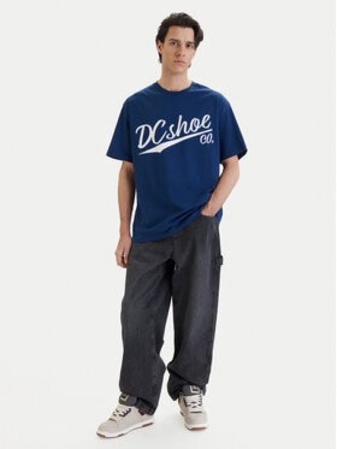 DC Shoes T-Shirt Substitute EDYZT04373 Granatowy Regular Fit
