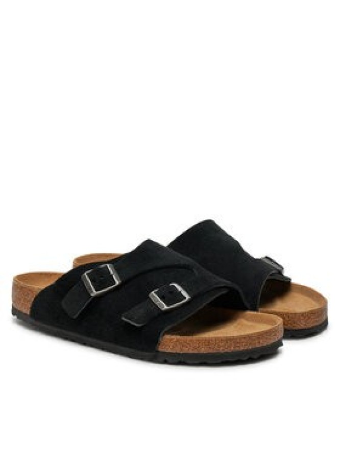 Birkenstock Klapki Zürich 1025045 Czarny