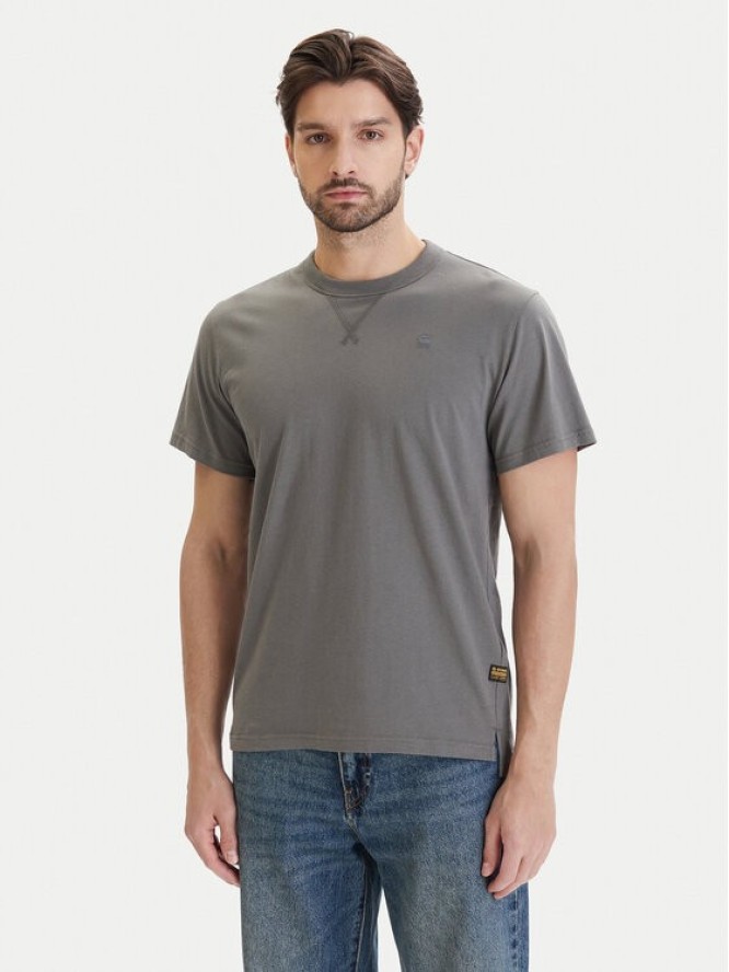 G-Star Raw T-Shirt Nifous D24449-336 Szary Regular Fit