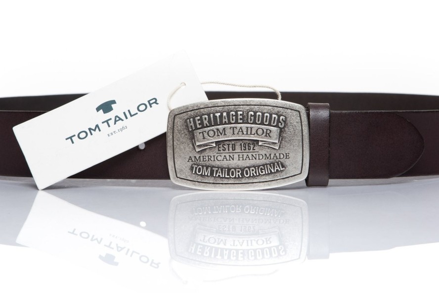TOM TAILOR PASEK SKÓRZANY TG1050R01 691 40mm Gürtel Q.01