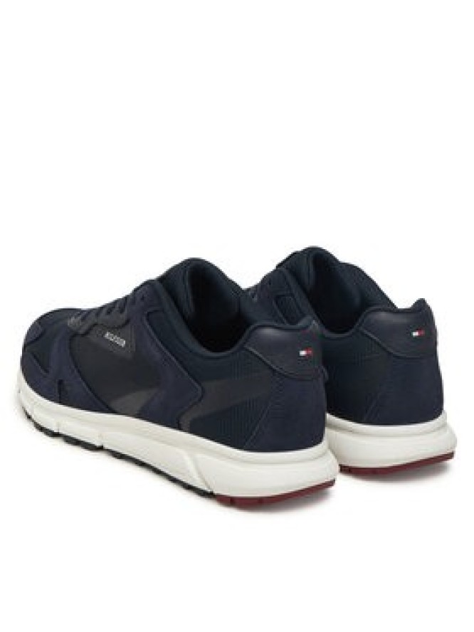 Tommy Hilfiger Sneakersy Outdoor Runner Mix FM0FM05574 Granatowy