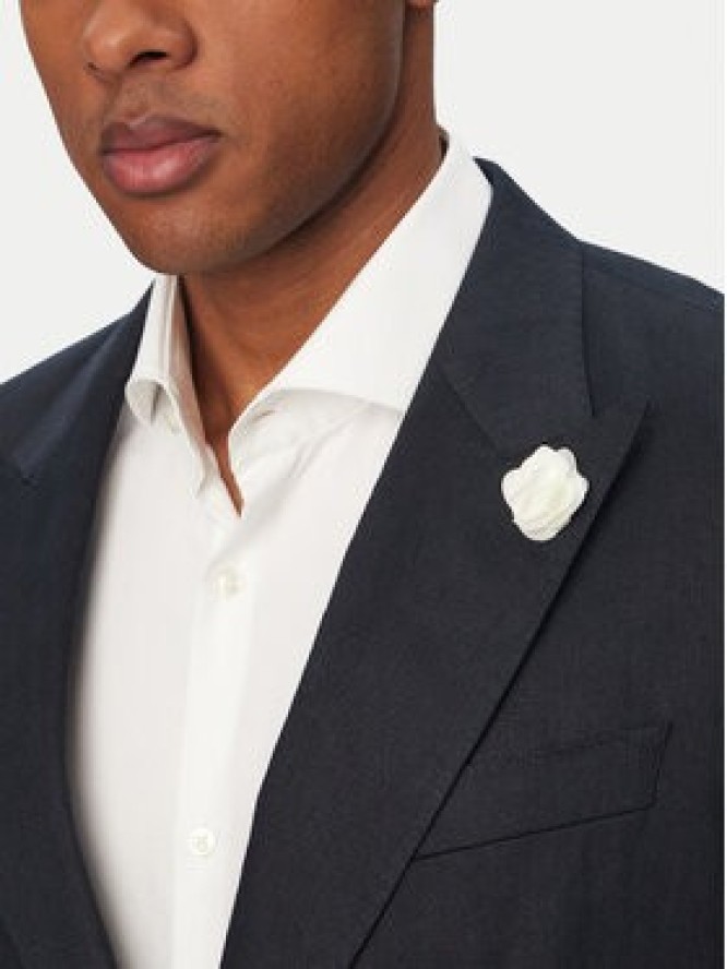 BOSS Marynarka Hutson Peak 262 50561857 Niebieski Slim Fit
