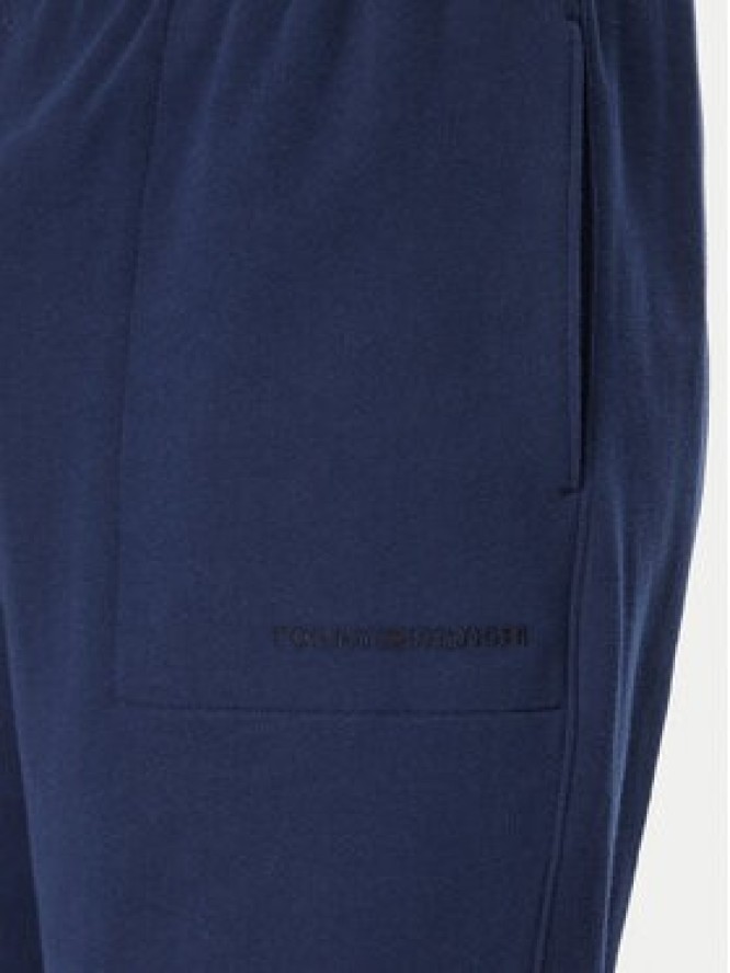 Tommy Hilfiger Szorty sportowe Terry UM0UM03914 Granatowy Regular Fit