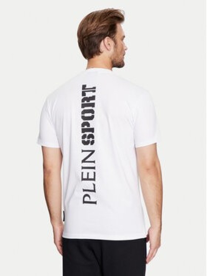 Plein Sport T-Shirt FADC MTK7550 STE003N Biały Regular Fit