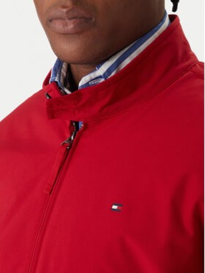 Tommy Hilfiger Kurtka przejściowa Harrington MW0MW37647 Czerwony Regular Fit