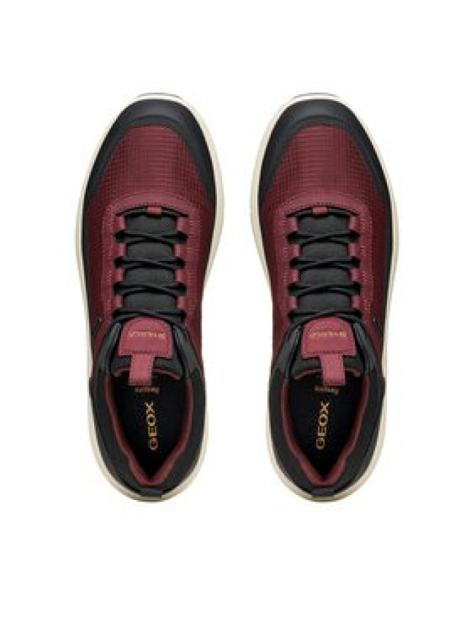 Geox Sneakersy U Spherica 4X4 B Abx U56FDA 0119J C7011 Bordowy