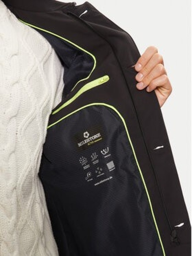 Milestone Kurtka przejściowa Morgan 410402 60365 Czarny Regular Fit