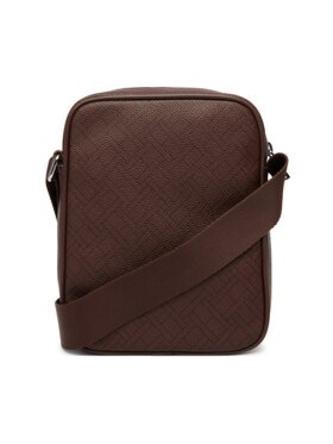 Tommy Hilfiger Saszetka Th Flag Monogram Mini Reporter AM0AM14138 Brązowy