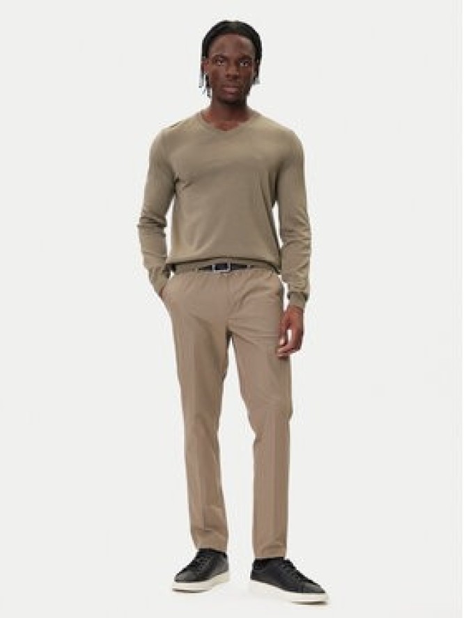 BOSS Sweter Baram-L 50476363 Brązowy Regular Fit