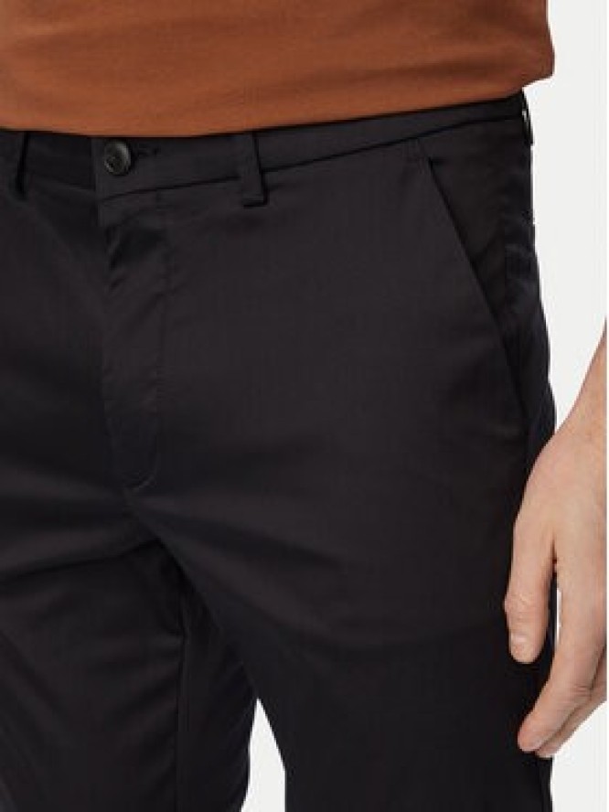 BOSS Spodnie materiałowe P-Kaiton1 50553841 Czarny Slim Fit