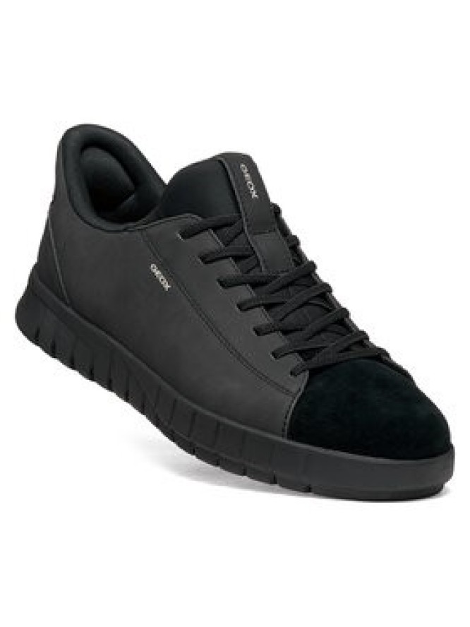Geox Sneakersy Flextride Plus U65MAA 0EK22 C9999 Czarny