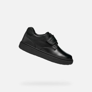 Buty GEOX J667SB 043CE J RIDDOCK Czarny