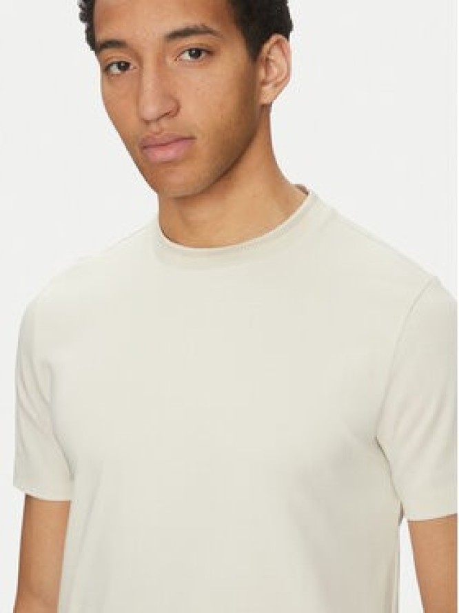 BOSS T-Shirt H-Tessler 199 50531793 Écru Slim Fit