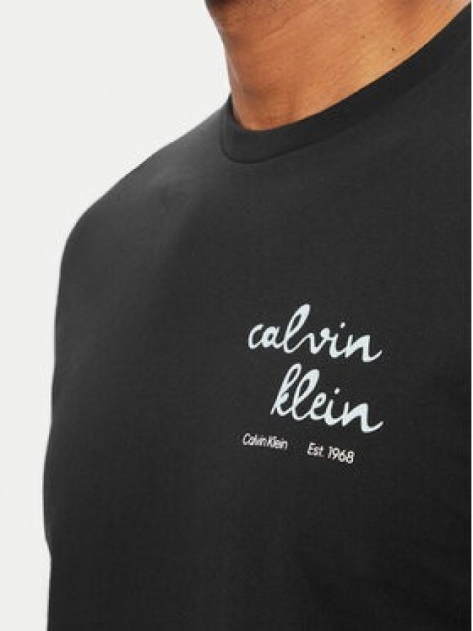 Calvin Klein Jeans T-Shirt LV04RG837G Czarny Regular Fit