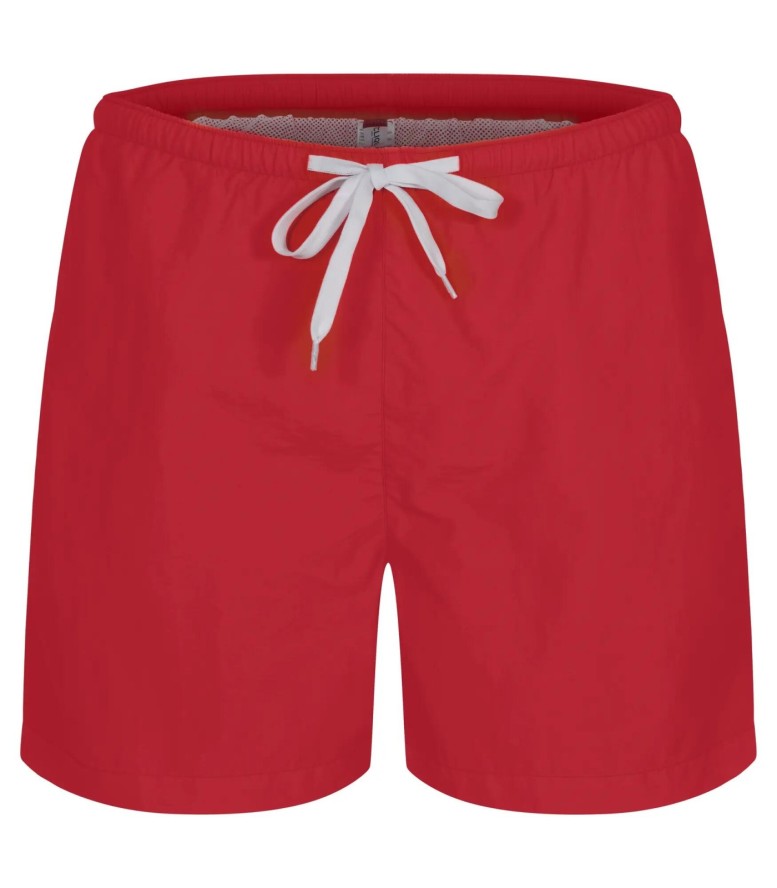 clique Szorty Venice z recyklingowanego poliamidu – Red
