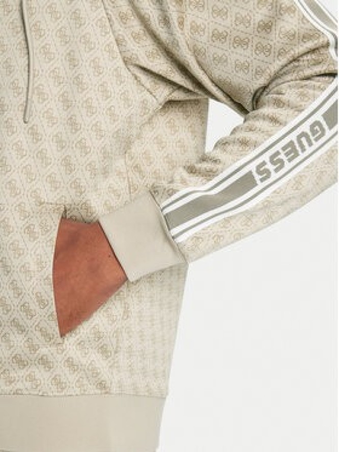 Guess Bluza Z5BQ13 K2042 Beżowy Relaxed Fit